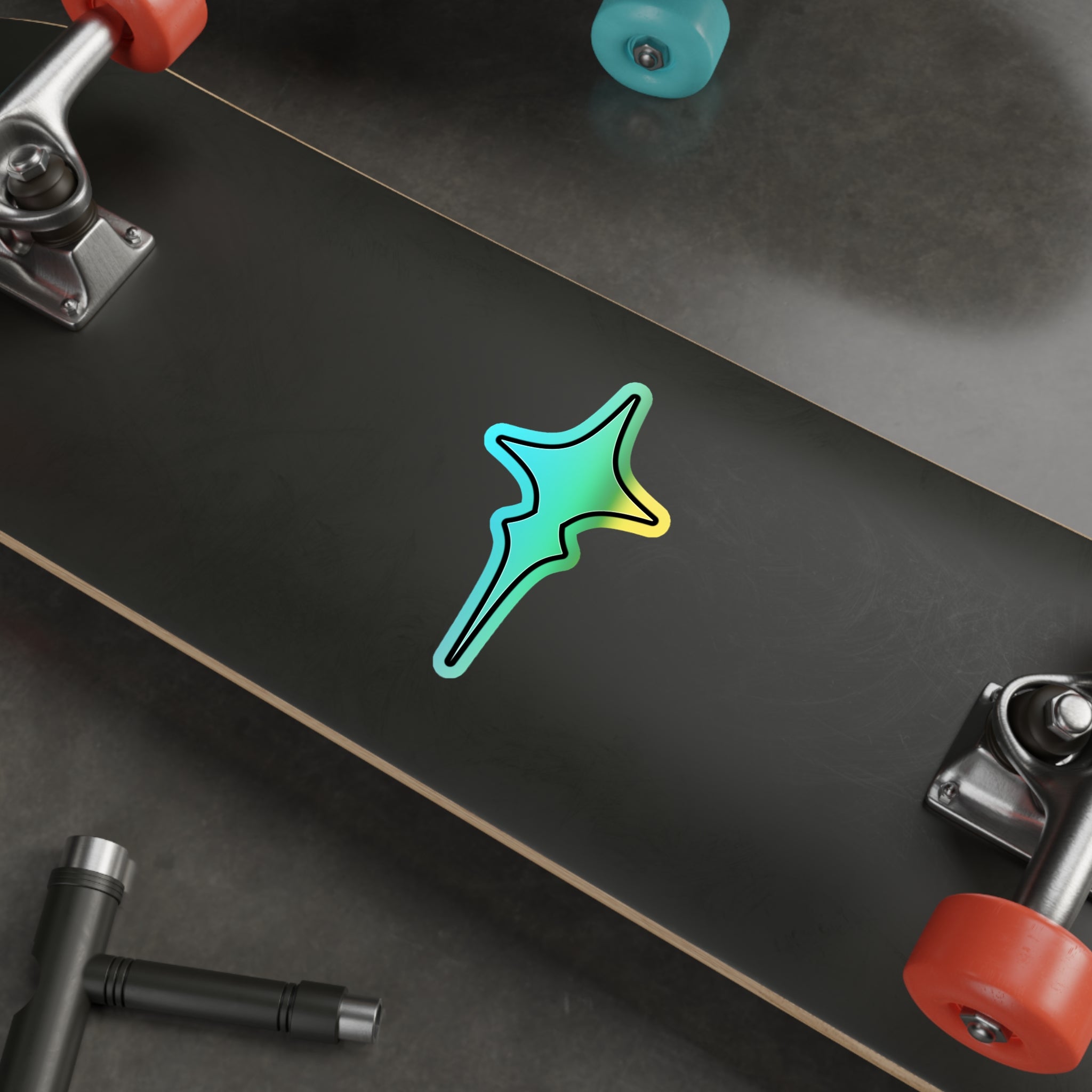 Holographic Star Crossed Decal