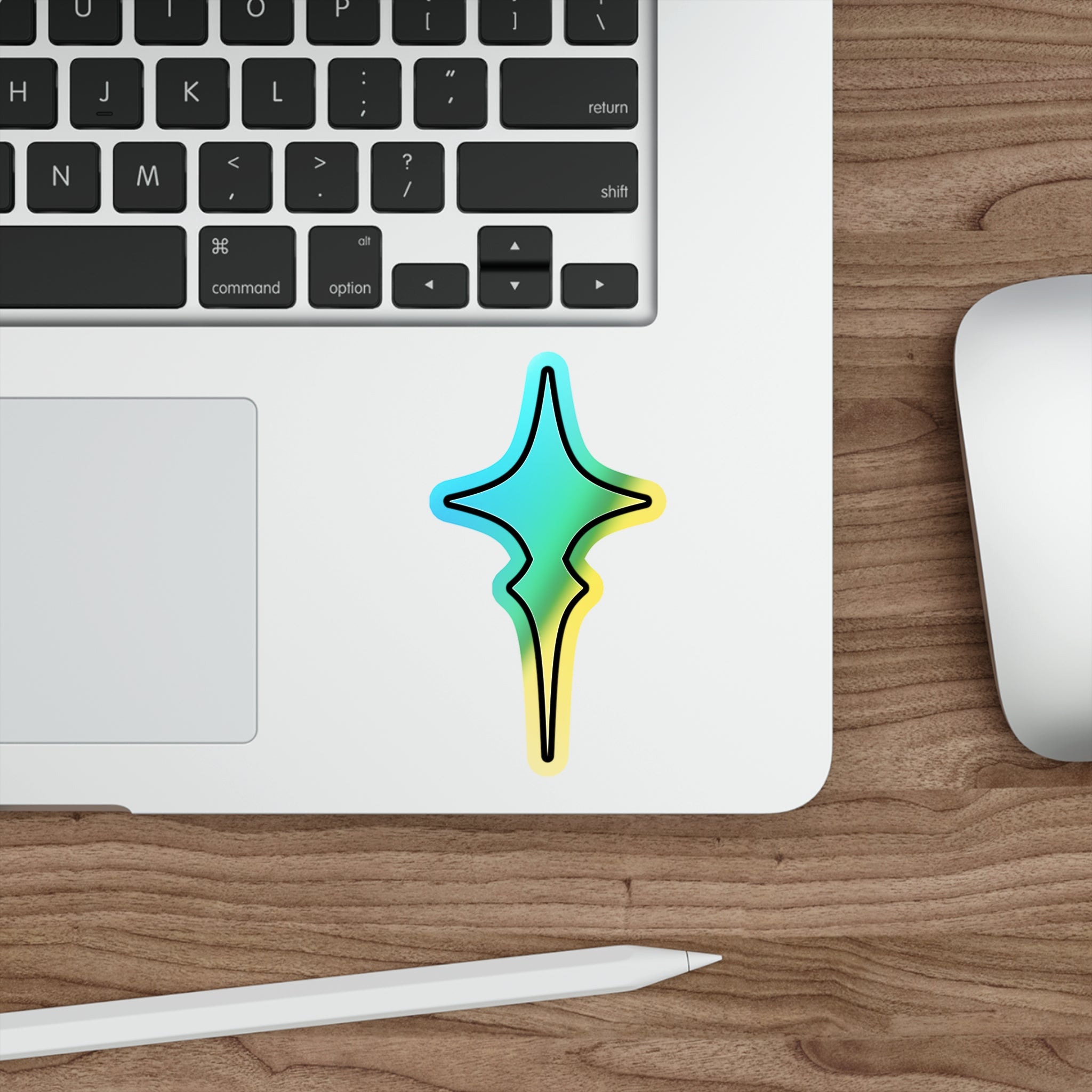 Holographic Star Crossed Decal