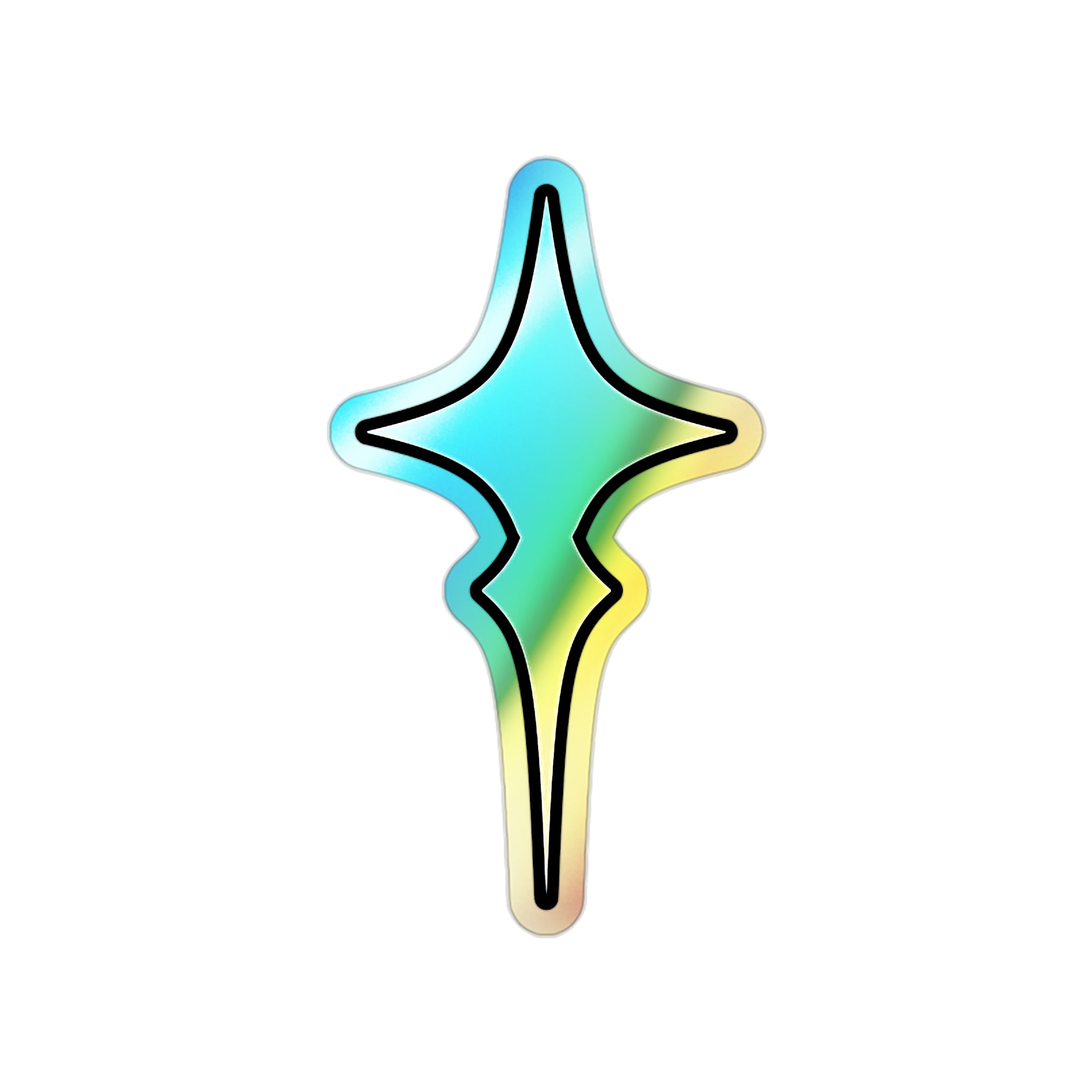 Holographic Star Crossed Decal