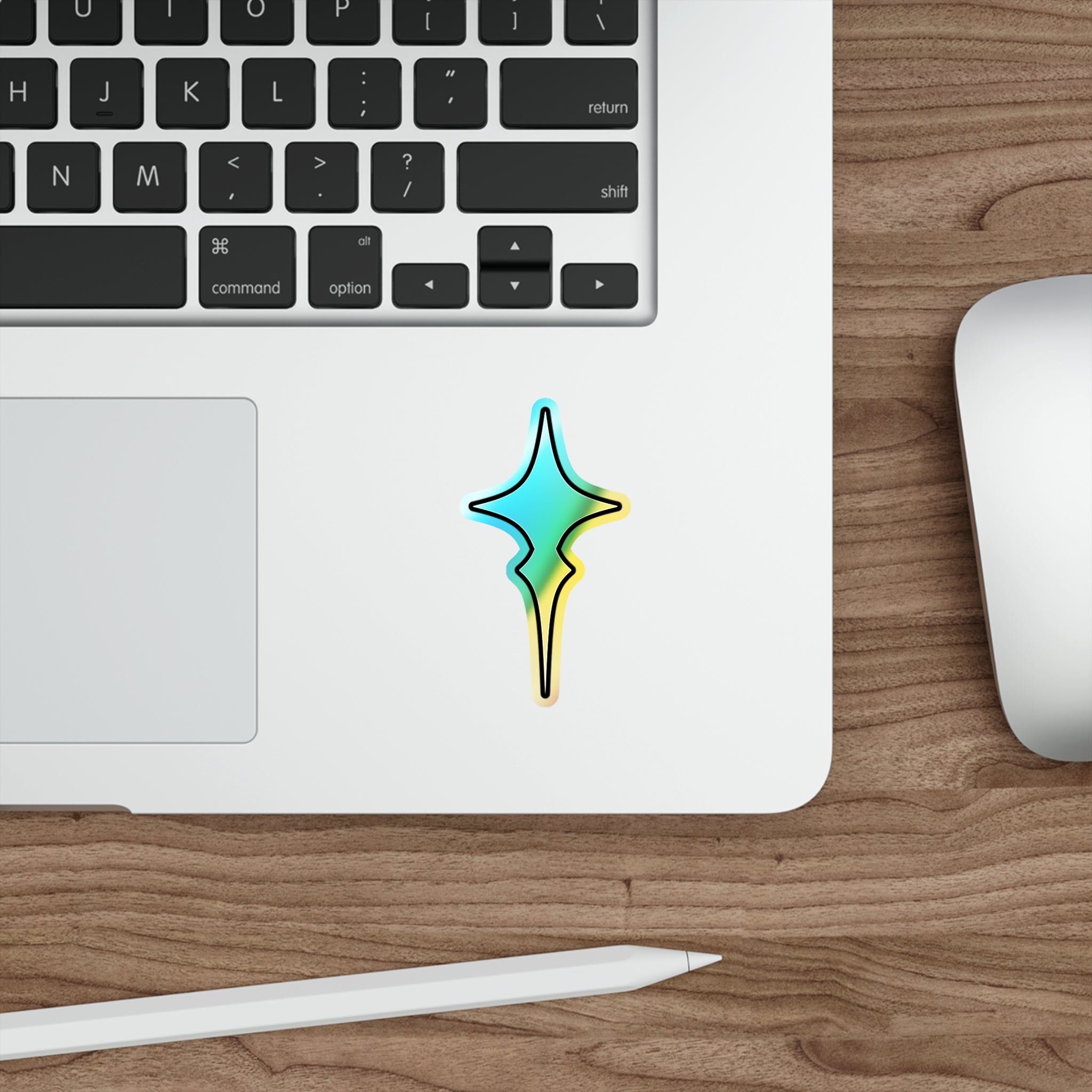 Holographic Star Crossed Decal