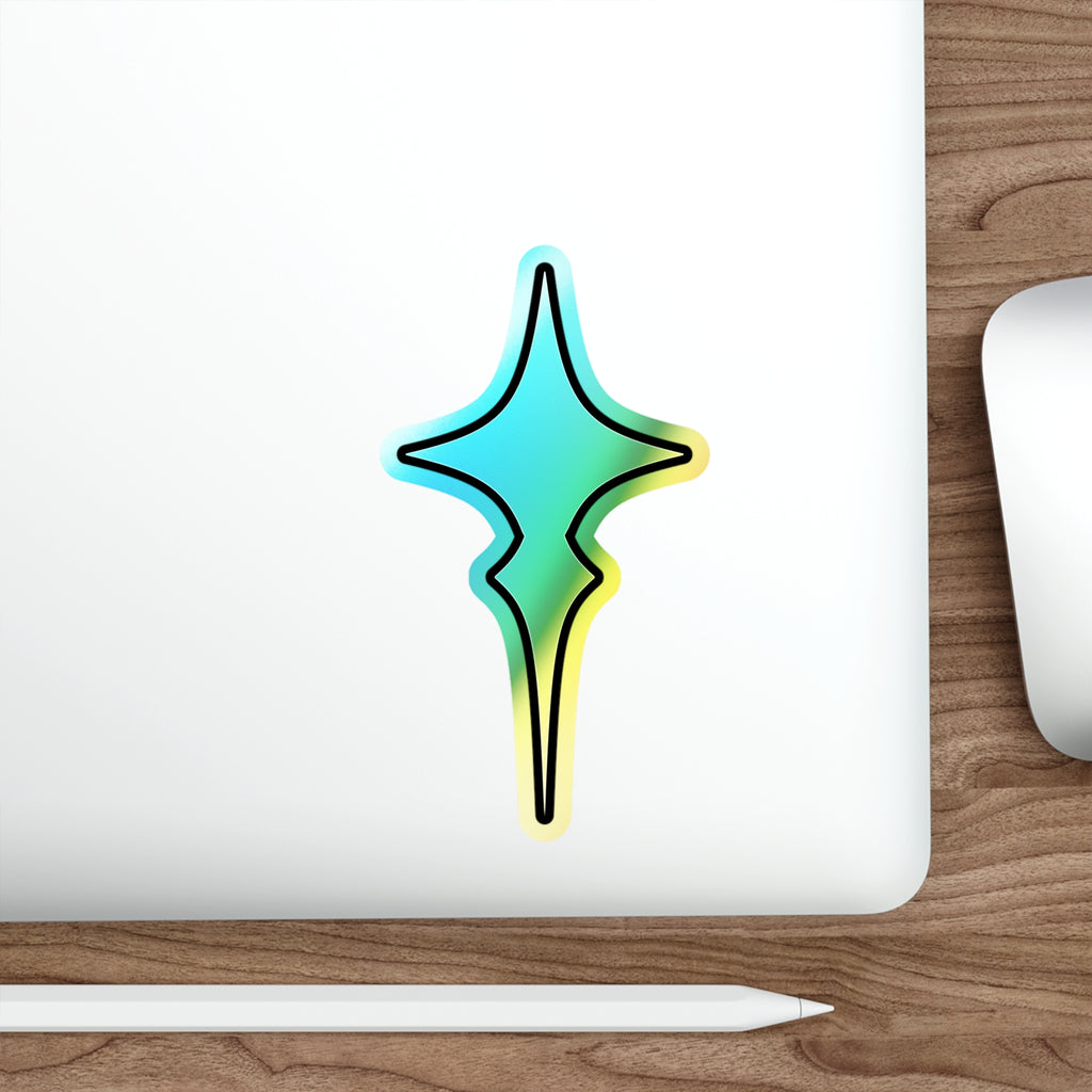 Holographic Star Crossed Decal