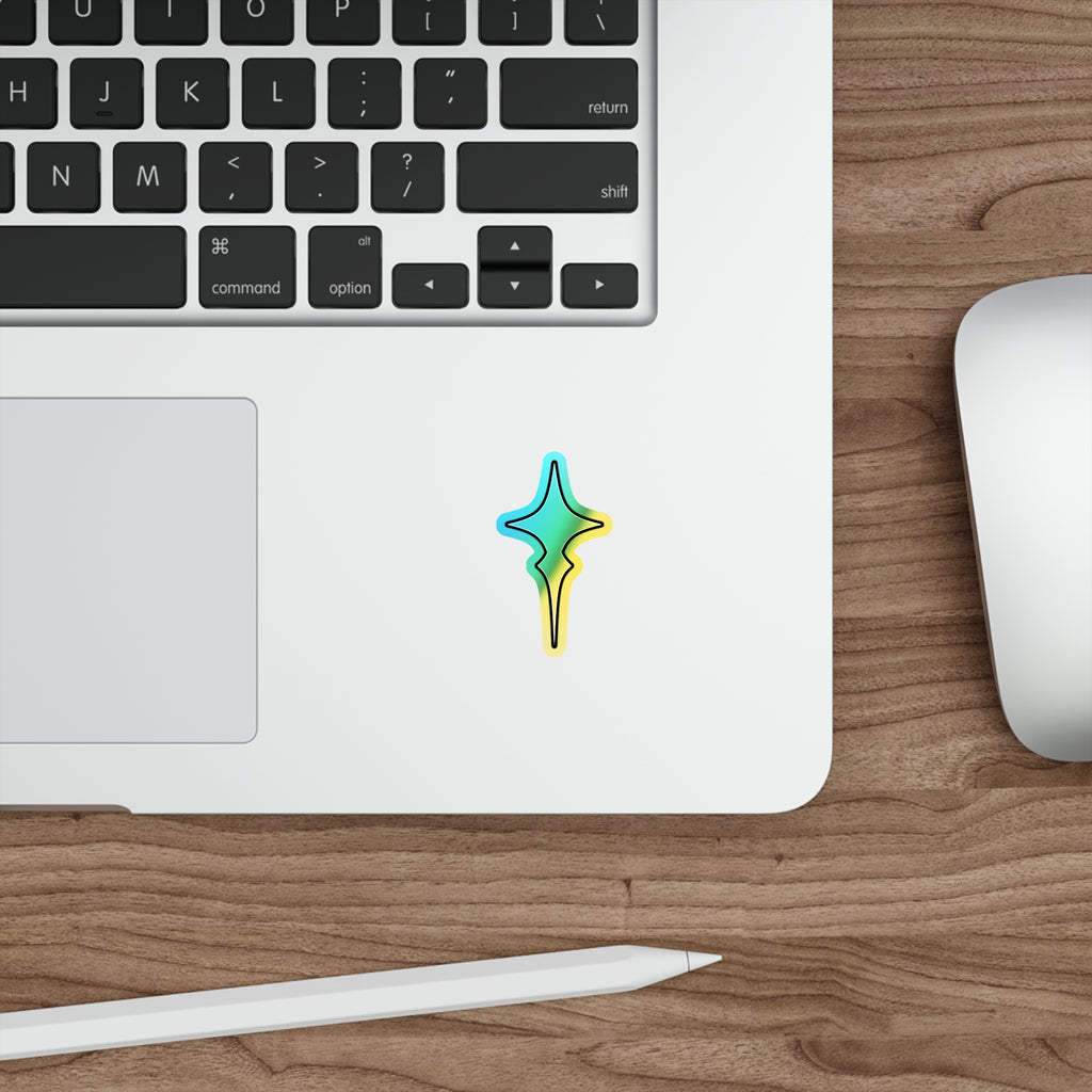 Holographic Star Crossed Decal