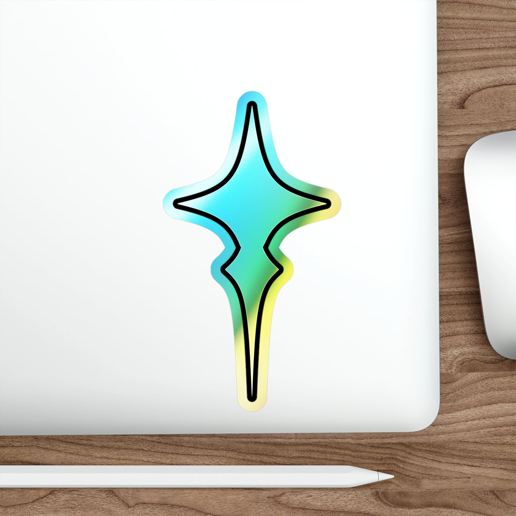 Holographic Star Crossed Decal