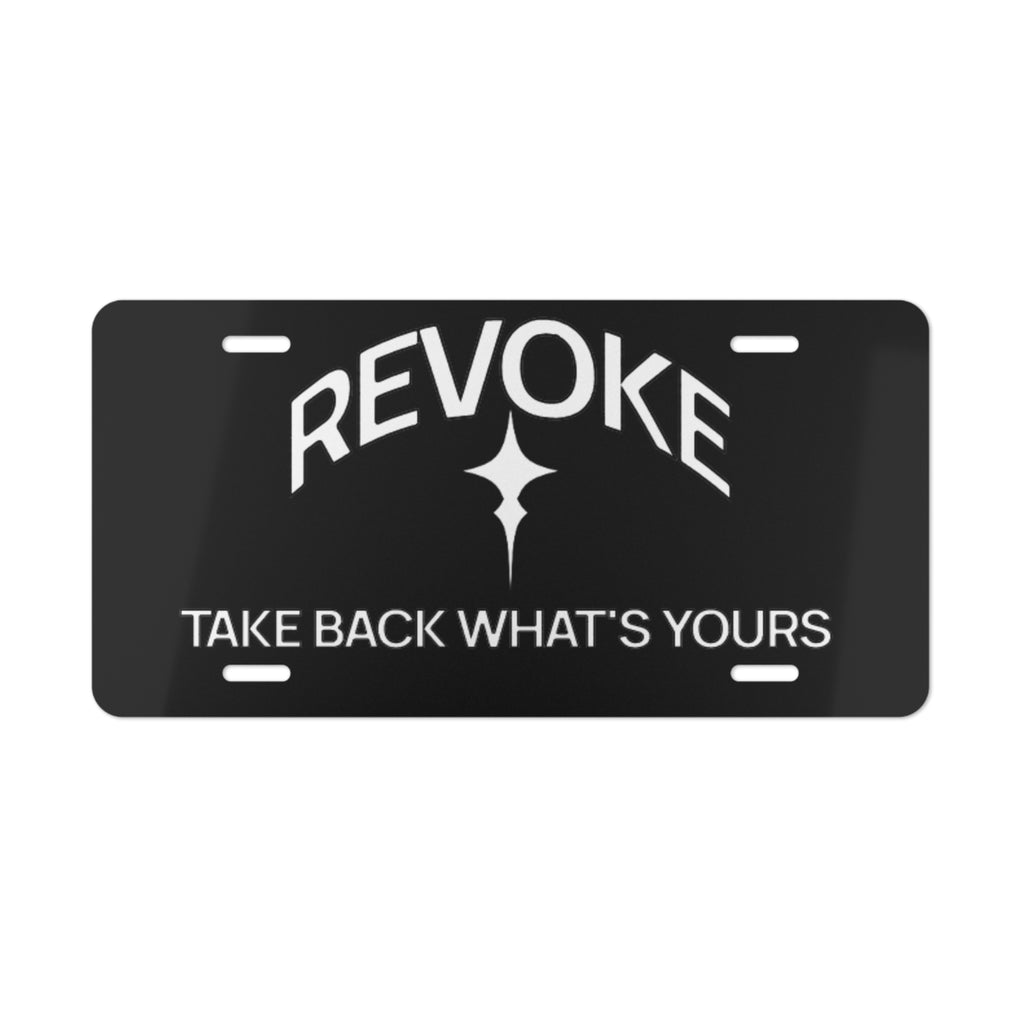 TBWY License Plate